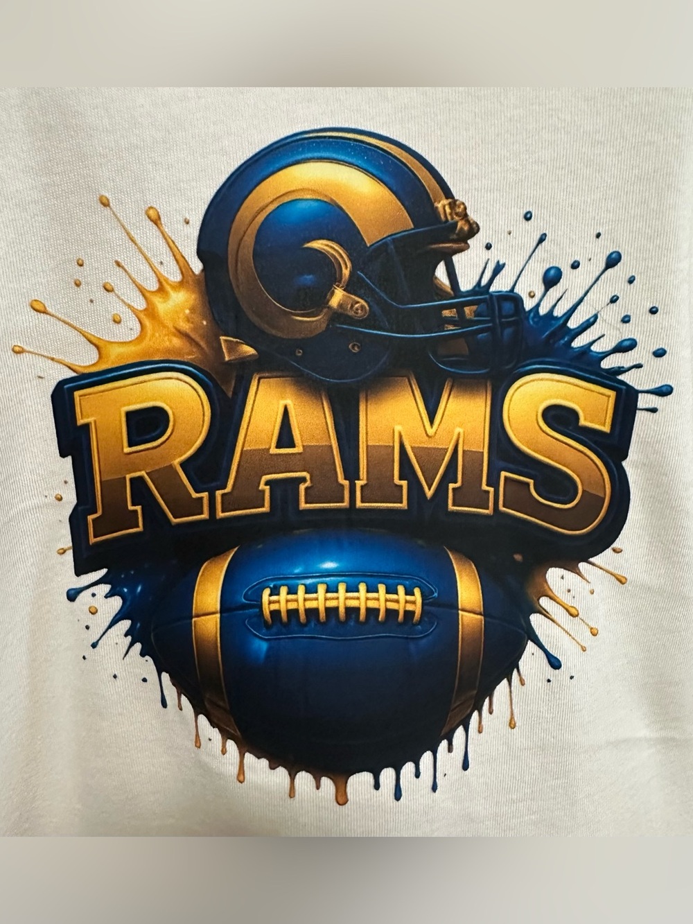 Los Angeles Rams 🏈 Racer Back Tank Top - NIP - Picture 2 of 5